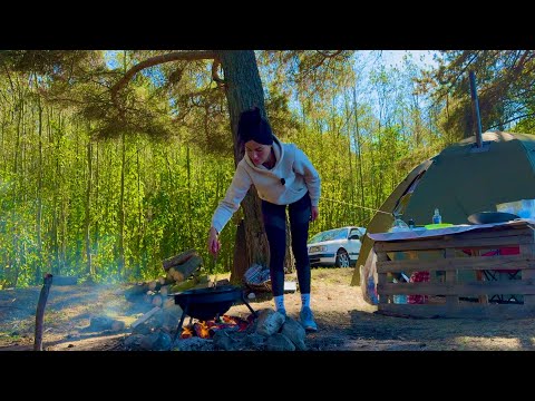 Видео: КРУПНЫЙ ЛЕЩ НА ФИДЕР, ГОТОВИМ И ЕДИМ НА ПРИРОДЕ, НОЧНАЯ РЫБАЛКА, ЖИВЕМ В ПАЛАТКЕ, ОТДЫХ