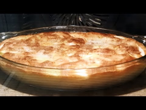 Видео: Шарлотка на закваске. Яблочный заливной пирог без муки, только на закваске