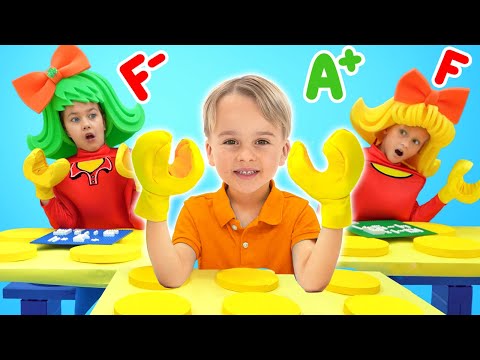 Видео: Крис в школе Lego — Веселые приключения для детей