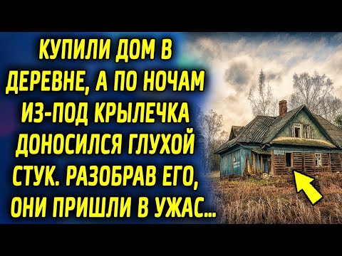 Видео: Купили дом в деревне, а по ночам из-под крылечка доносился глухой стук. Разобрав его, они…