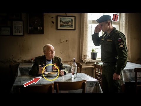 Видео: Солдат оплатил обед ветерана. Наутро вся его часть была потрясена.