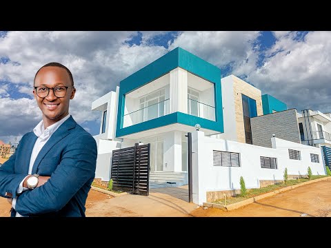 Видео: Один из самых красивых домов в Кигали на продажу (экскурсия по дому)