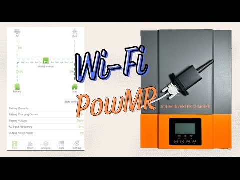 Видео: Підключення та налаштування Wi-Fi адаптера гібридного інвертора (ДБЖ) PowMR. Wi-Fi Plug Pro