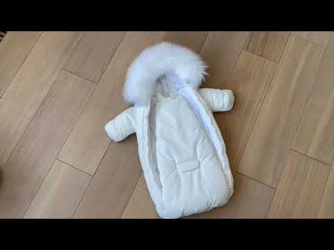 Видео: Зимний конверт для новорожденного. Советы тем, кто ещё не купил.