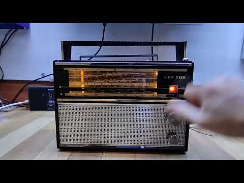 Видео: ВЕФ 206 преработен от стария към новия модел УКВ.
