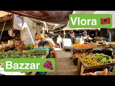 Видео: БАЗАР ВОКЗАЛ 🇦🇱 | Албания, о которой вы не знали | Влёра | Албания