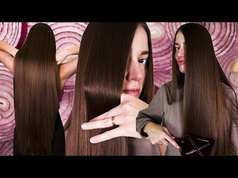 Видео: Лучшая в мире луковая маска для роста волос с имбирем 😱 Как отрастить длинные густые волосы дома