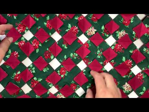 Видео: Супер-идея из квадратов ткани! Очень легко! Справится даже новичок!!!