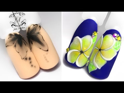 Видео: ВОЛШЕБНАЯ база для ДИЗАЙНА ногтей\Растекайка\Красота за 10 секунд\Рисуем цветы