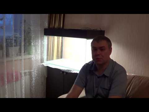 Видео: Мой новый аквариум 120 литров. Обзор