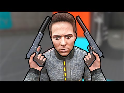 Видео: Пистолет с глушителем - Boneworks