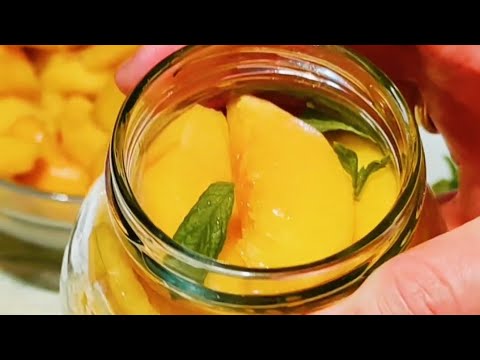 Видео: Персики в сиропе. Pesche sciroppate. Итальянский рецепт. Подробный видео рецепт