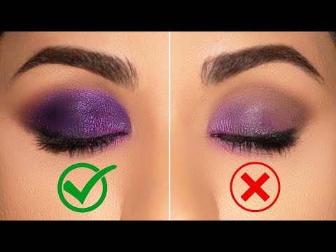 Видео: Этот трюк заставит любые тени для век выглядеть потрясающе на любом тоне кожи!