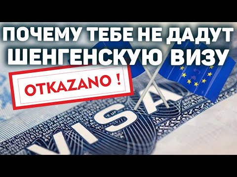Видео: Причины отказа в шенгенской визе  |  Почему отказали в визе?