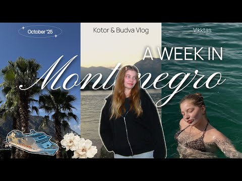 Видео: ВЛОГ ЧЕРНОГОРИЯ: Котор и Будва, канатная дорога в облака и море 🌊 