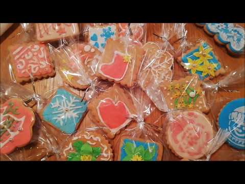 Видео: Меденки подходящи за декорация с фондан, айсинг, гъмпейст! Идея за декорация на коледни бисквитки!