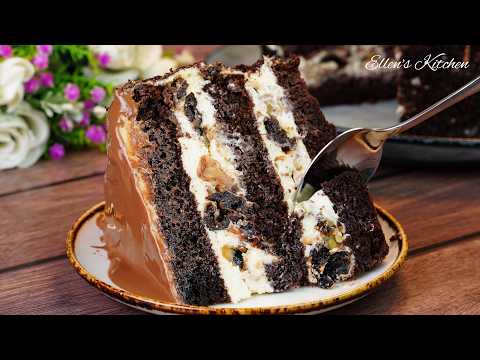 Видео: Торт Чернослив в Шоколаде! Вы будете в восторге! Просто и Вкусно!