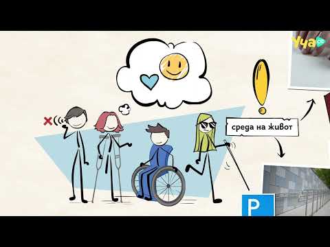 Видео: Видеоурок на тема "Хора с увреждания": TimeHeroes + Уча.се