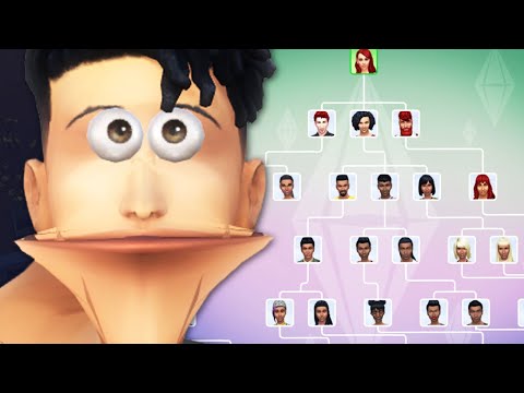 Видео: У меня 10 поколений в Симс 4 :о