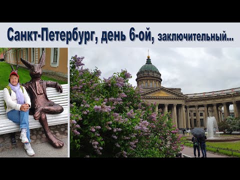 Видео: Прогулка по Санкт-Петербургу, день 6-ой: Виктор Цой, Остров Заячий, Летний сад, Русский музей...