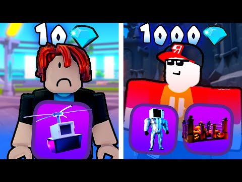 Видео: Эпические за 10 100 1000 Гемов в Toilet Tower Defense