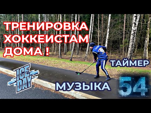 Видео: ТРЕНИРОВКА ДОМА (ХОККЕИСТАМ ОНЛАЙН)