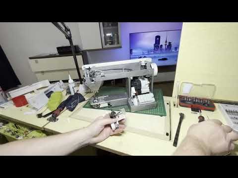 Видео: Pfaff tipmatic 6110 Nähmaschine Sewing machine Швейная машина/Reparatur ремонт/Service сервис