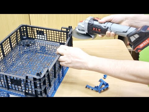 Видео: Почему я Раньше до этого не додумался, самоделка из пластиковых ящиков за 5 минут