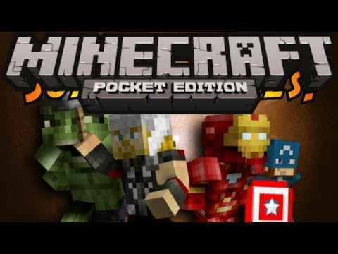 Видео: MCPE [ Обзоры Модов ] Pocket Heroes 2 Часть,Герои Марвел