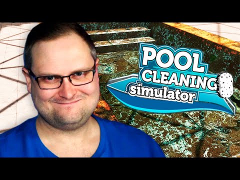 Видео: КУПЛИНОВ ЧИСТИТ БАССЕЙНЫ ► Pool Cleaning Simulator