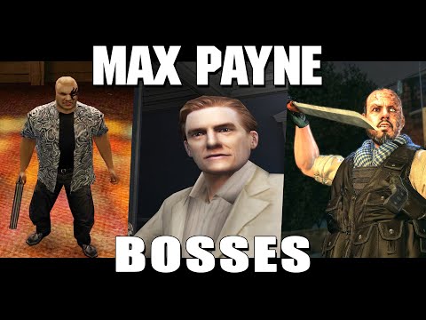Видео: Все Боссы из Max Payne (2001 - 2012)