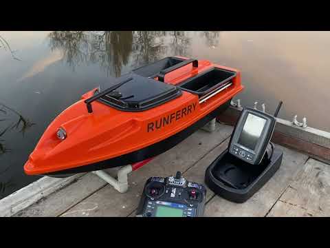 Видео: ✅ Кораблик для рыбалки Камарад GPS автопилот и эхолот Toslon TF 500 🚤 Тест драйв и обзор на воде