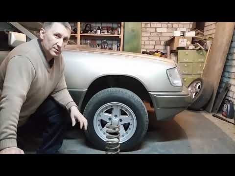 Видео: Лифтованный мерседес