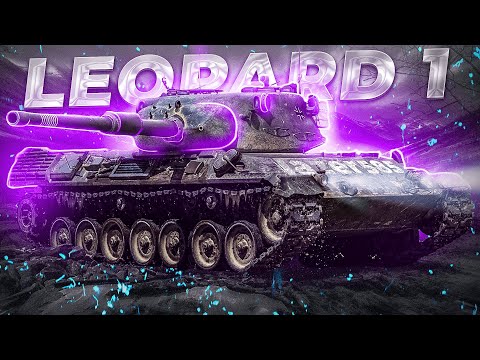 Видео: Leopard 1 ЖЕСТКАЯ ИГРА НА 3 ОТМЕТКИ | Tanks Blitz