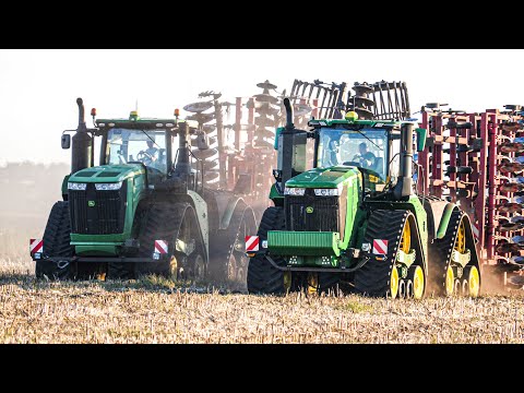 Видео: НОВЫЙ John Deere 9RX640 во Франции! МАШИНЫ XXL | ПОСЕВ 2022