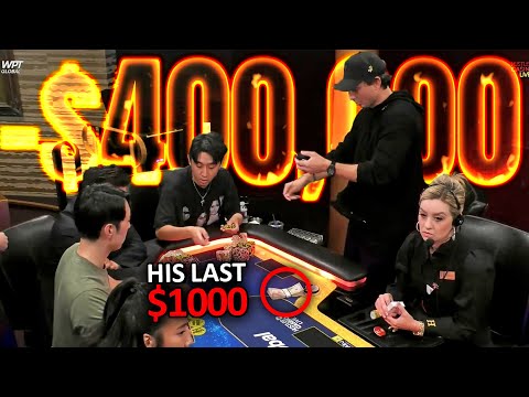 Видео: Вот как выглядит КАТАСТРОФА стоимостью 400 000 долларов @HustlerCasinoLive