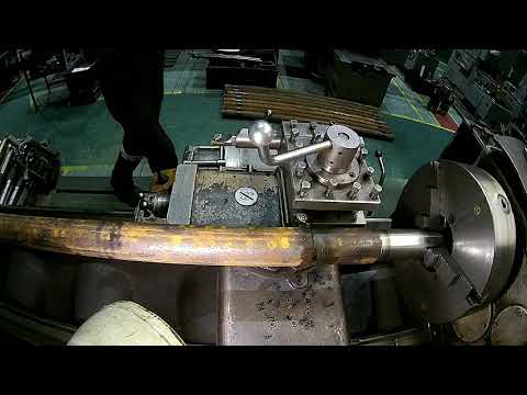 Видео: Резьба на колонковой трубе