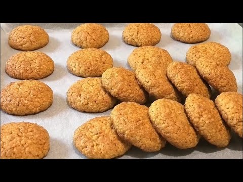 Видео: Вкуснее чем в магазине. ОВСЯНОЕ ПЕЧЕНЬЕ с орехами./Oatmeal cookies