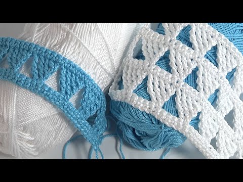 Видео: Интересно!!! Классный УЗОР крючком из СЛОЖНЫХ столбиков/Подробный Мастер-Класс