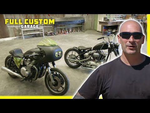 Видео: Возрождение классического Harley 58-го года! — Полный кастомный гараж — Automotive Reality