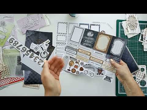 Видео: Скрапвлог.Сентябрь'1 часть.