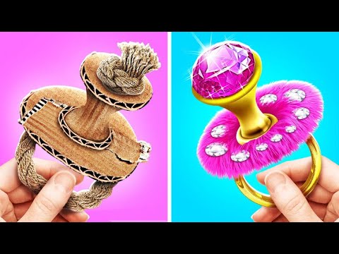 Видео: Богатая мама против бедной мамы 🍼 Экстремальные приемы воспитания!