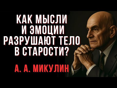 Видео: Как мысли и эмоции разрушают тело в старости? А.Микулин | Мудрые Мысли