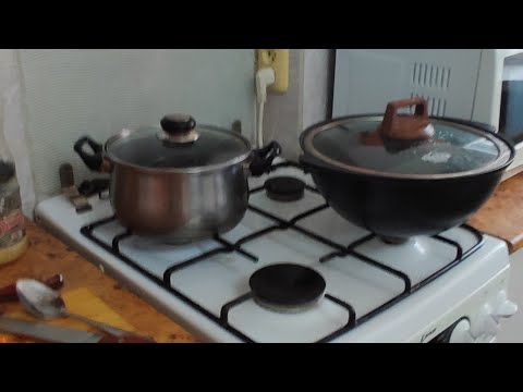 Видео: если жены нет неделю дома!