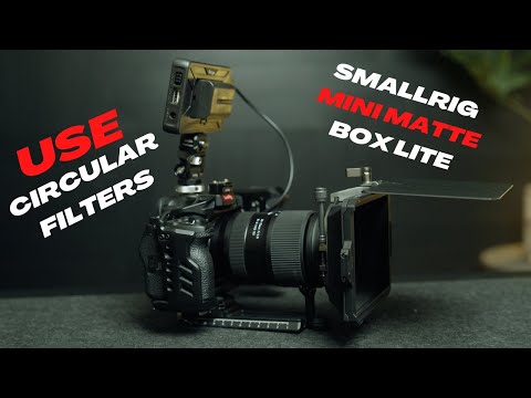 Видео: Smallrig Mini Matte Box Lite (работает с круговыми фильтрами)