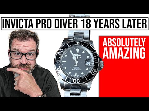 Видео: Invicta Pro Diver спустя 18 ЛЕТ!!!!! Самая безумная цена на часы для дайвинга?