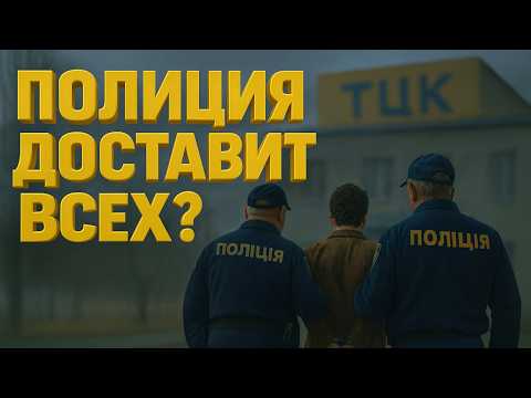Видео: Полиция доставит всех в ТЦК?