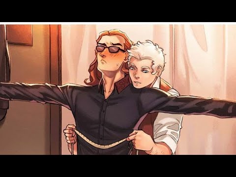 Видео: "Благие знамения" комиксы
