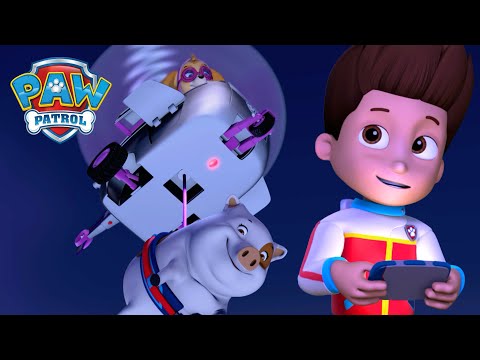 Видео: Скай спасява прасето на фермера Ал от страшна буря! - PAW Patrol Bulgarian - карикатури за деца