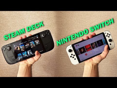 Видео: STEAM DECK ИЛИ NINTENDO SWITCH OLED - НЕКОРЕКТНЫЙ ОБЗОР